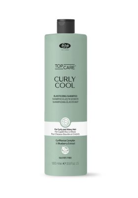Lisap Top Care Curly Cool sampon göndör és hullámos hajra, 1 l