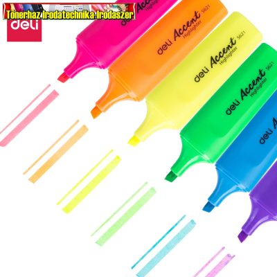 Deli No.S621 szövegkiemelő választható színben