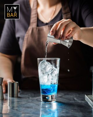 Koktélmérce fordítós 15-30 ml-es nem hiteles, rozsdamentes