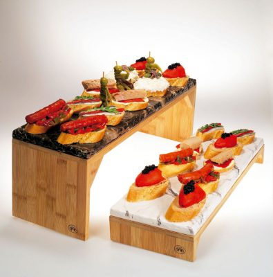 Acacia tartó 50x18x16cm