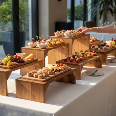 Acacia tartó 50x18x12cm