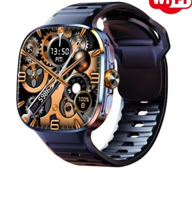 M99 okosóra 2,4 hüvelykes AMOLED 4G/5G okosórák 190°-ban forgatható kamerával, GPS pozícióval, WIFI csatlakozással, Google Play Áruház NFC-vel