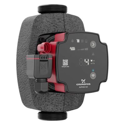 GRUNDFOS Alpha 2 GO 25-75 keringető szivattyú 180mm, 6/4", 230V