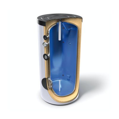 1000 literes TESY hőcserélő nélküli álló, indirekt tároló fűtés és napkollektor bojler. Használati melegvíz tároló, zománcozott tartály HMV