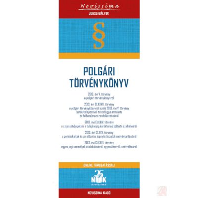 POLGÁRI TÖRVÉNYKÖNYV - 2025. szeptember 26.