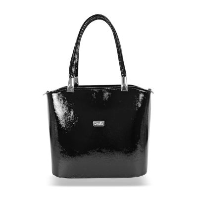 Zellia Női Kézitáska Zvn25003 Fekete - Lakk -