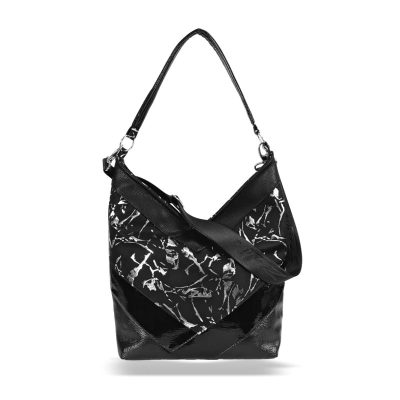 Zellia Női Válltáska Zlb286 Fekete - Leaf -