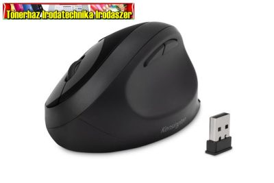 KENSINGTON Pro Fit® Ergo Egér, vezeték nélküli, optikai, vertikális