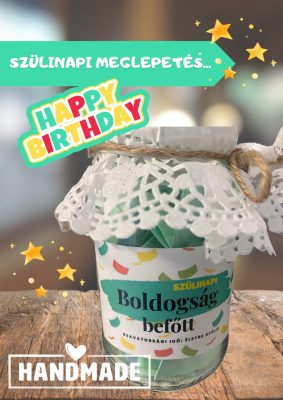 Ajándék befőtt - Szülinapi boldogság