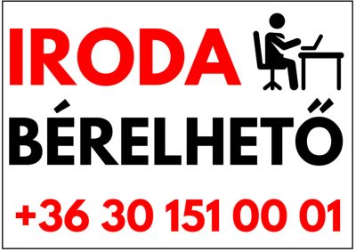 Iroda bérelhető tábla