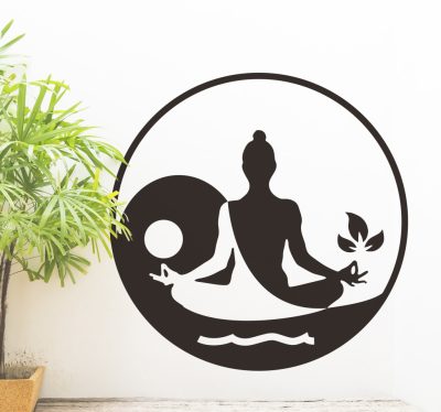Meditáció matrica 2