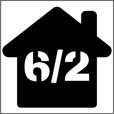 Házszám tábla 12