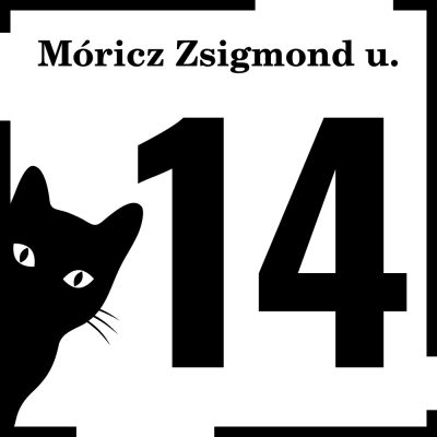 Házszám tábla 44