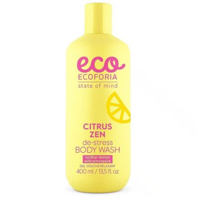 Ecoforia Citrus zen de-stress tusfürdő, 400 ml