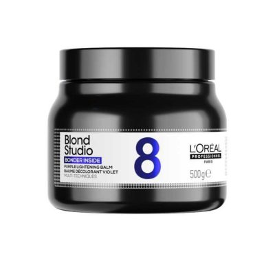 Loreal Professionnel Blond Studio 8 Bonder Inside Purple szőkítő balzsam, 500 ml
