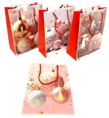 Ajándéktasak karácsonyi M