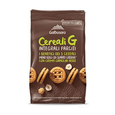 Galbusera teljes kiörlésű mogyorós keksz 250g