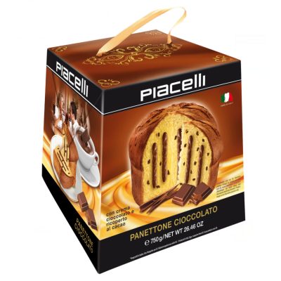 Piacelli Panettone Chocolate 750gr