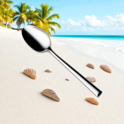 Itaca kávéskanál 12 db-os csomag, 3 mm-es - 18/10-es rozsdamentes anyagból