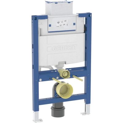 Geberit Duofix fali WC-szerelőelem, Omega 12 cm-es falsík alatti öblítőtartállyal, 82cm