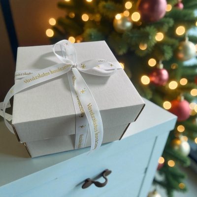 Karácsonyi gömb díszdoboz (4 db gömbhöz)