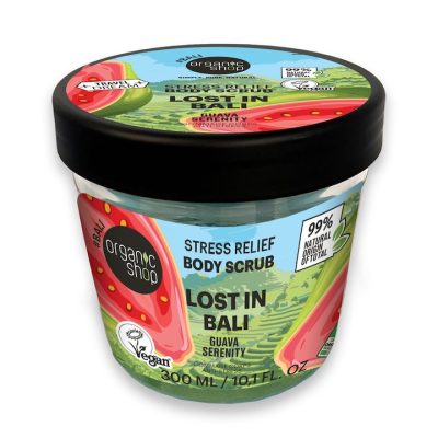Organic Shop Lost in Bali stresszoldó testradír guavával, 300 ml
