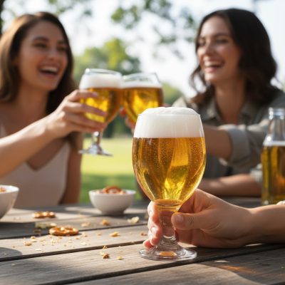 Misket sörös pohár, 400 ml, 24 db-os- Lav üveg