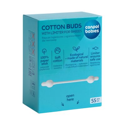 Fültisztító pálcika 55db