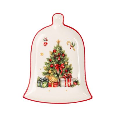 Tányér kerámia harang alakú 25x20cm