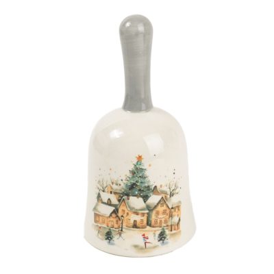 Kerámia csengő korcsolyapálya 14cm