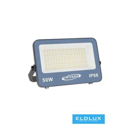 UNIVERSO LED reflektor 50w 4500lm CCT.kap 120° 189x129x27mm IP66 Szürke 3év
