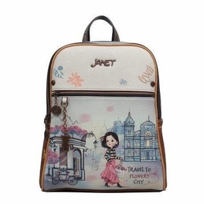 Janet Denese FLOWERY CITY kézitáska hátitáska