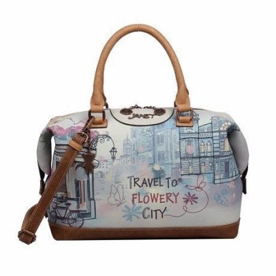 Janet Denese FLOWERY CITY válltáska kézitáska