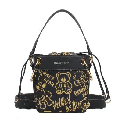 Henney Bear GOLD TIME válltáska kézitáska