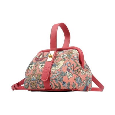 Henney Bear STRAWBERRY - BIRD PINK válltáska kézitáska