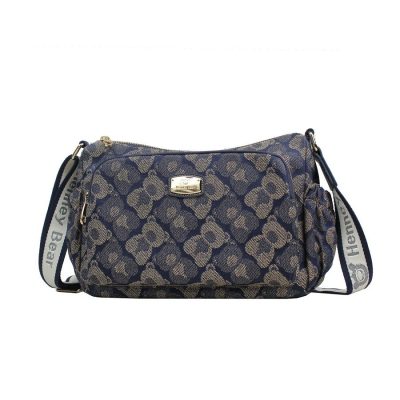 Henney Bear SHADOW BEAR BLUE válltáska