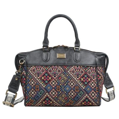 Henney Bear VINTAGE CHECK válltáska kézitáska