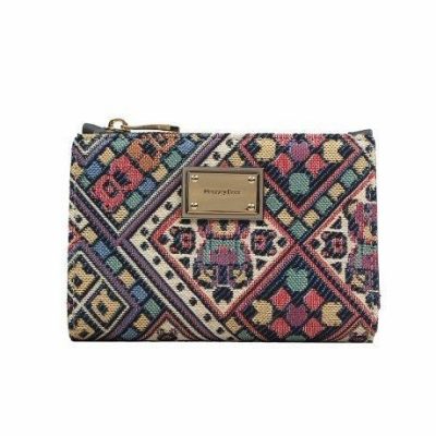 Henney Bear VINTAGE CHECK pénztárca