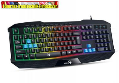 Genius Scorpion K215 Gaming vezetékes billentyűzet Black HU (háttérvilágítással)