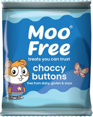 Moo Free Tejmentes csokoládé cseppek 25g