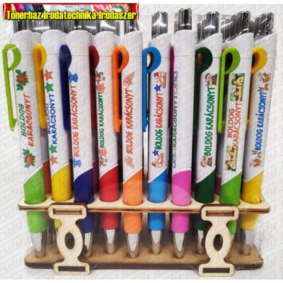 GOLYÓSTOLL FELIRATOS 0,5mm - BOLDOG KARÁCSONYT - 