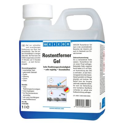 Weicon Rust Remover Gel (Rozsdaeltávolító Gél) 1 liter - kék