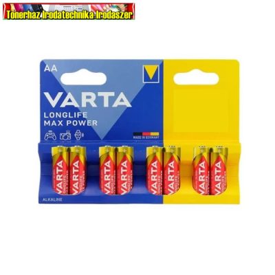 Varta Longlife Max Power AA ceruza elem (LR6) DB-ár (8db/cs)