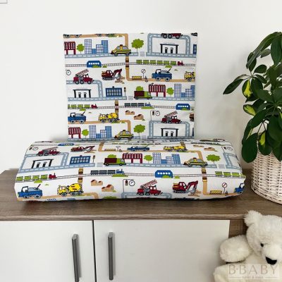 Tesz-Vesz Város gyerek ágynemű szett – Forgalmas városi álmok kis felfedezőknek! 90 x 140