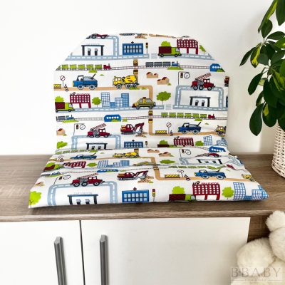 Tesz-Vesz Város óvodai derékalj – Forgalmas városi kaland a délutáni pihenőben! 130 x 56