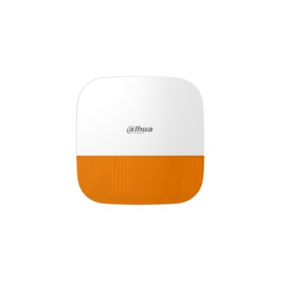Dahua ARA13-W2(868)-A Vezeték nélküli rádiós hang-fényjelző sziréna Dahua központokhoz, 868 MHz, borostyán színű búrával, kültéri