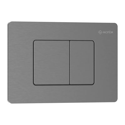 Mofém EVO 30 rozsdamentes acél nyomólap grafit szürke színben