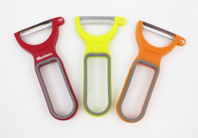 Zöldséghámozó, 3 db-os készlet, különböző pengékkel