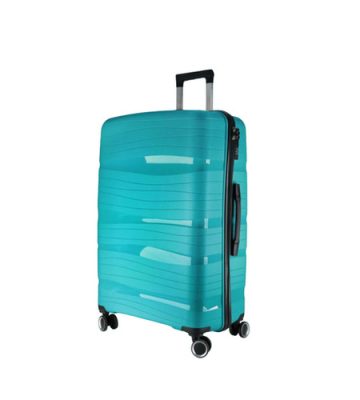 LimaBlack türkiz S Wizzair 55x40x23 bőrönd