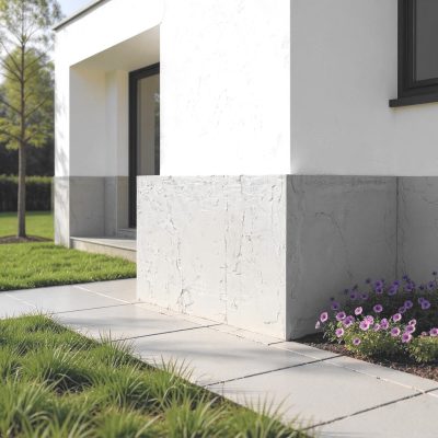 ISO-Concrete Pala hatás (120*60cm*0,5-0,7mm+Szigetelés) Fehér